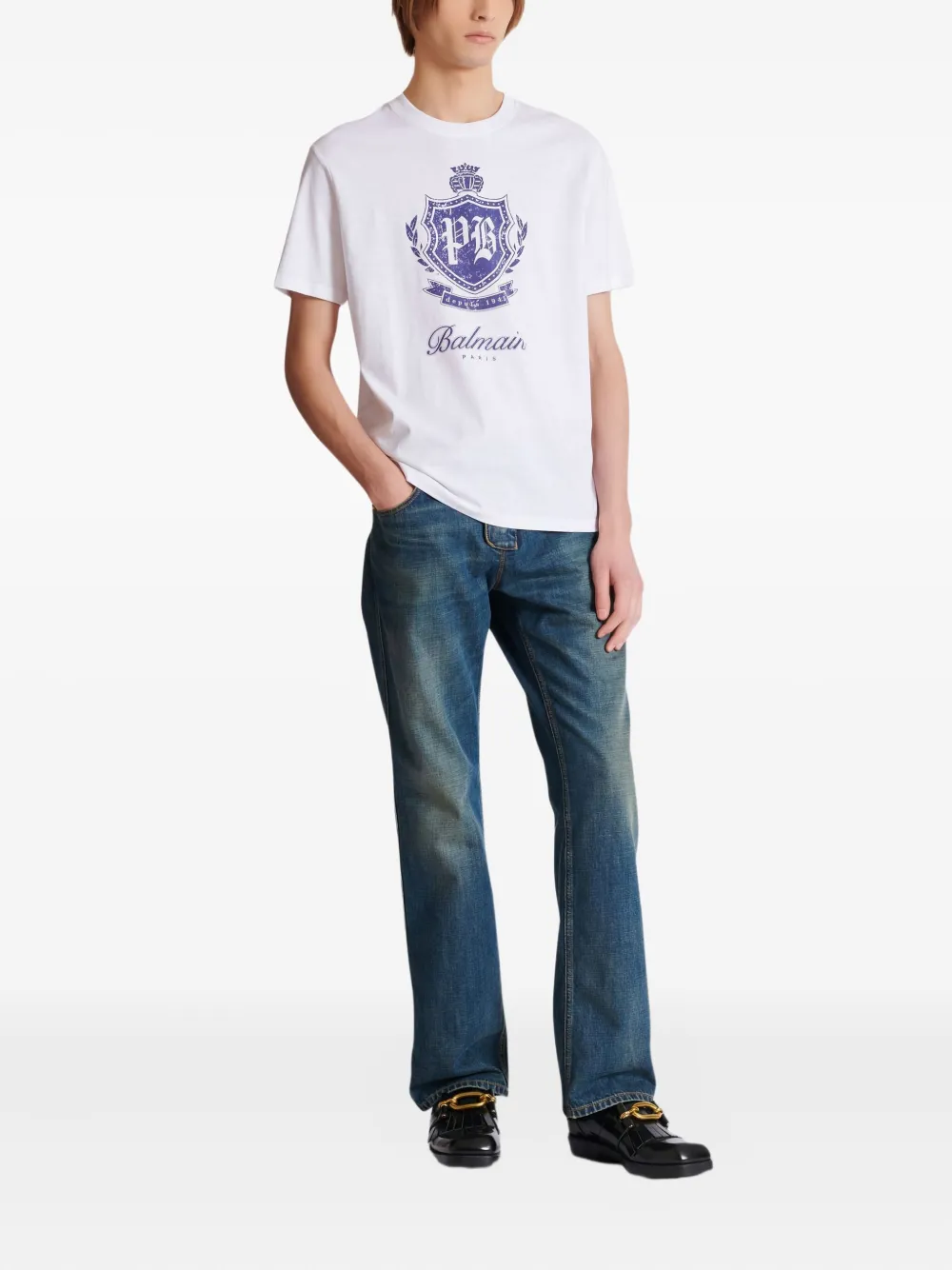 Balmain Straight jeans - Blauw