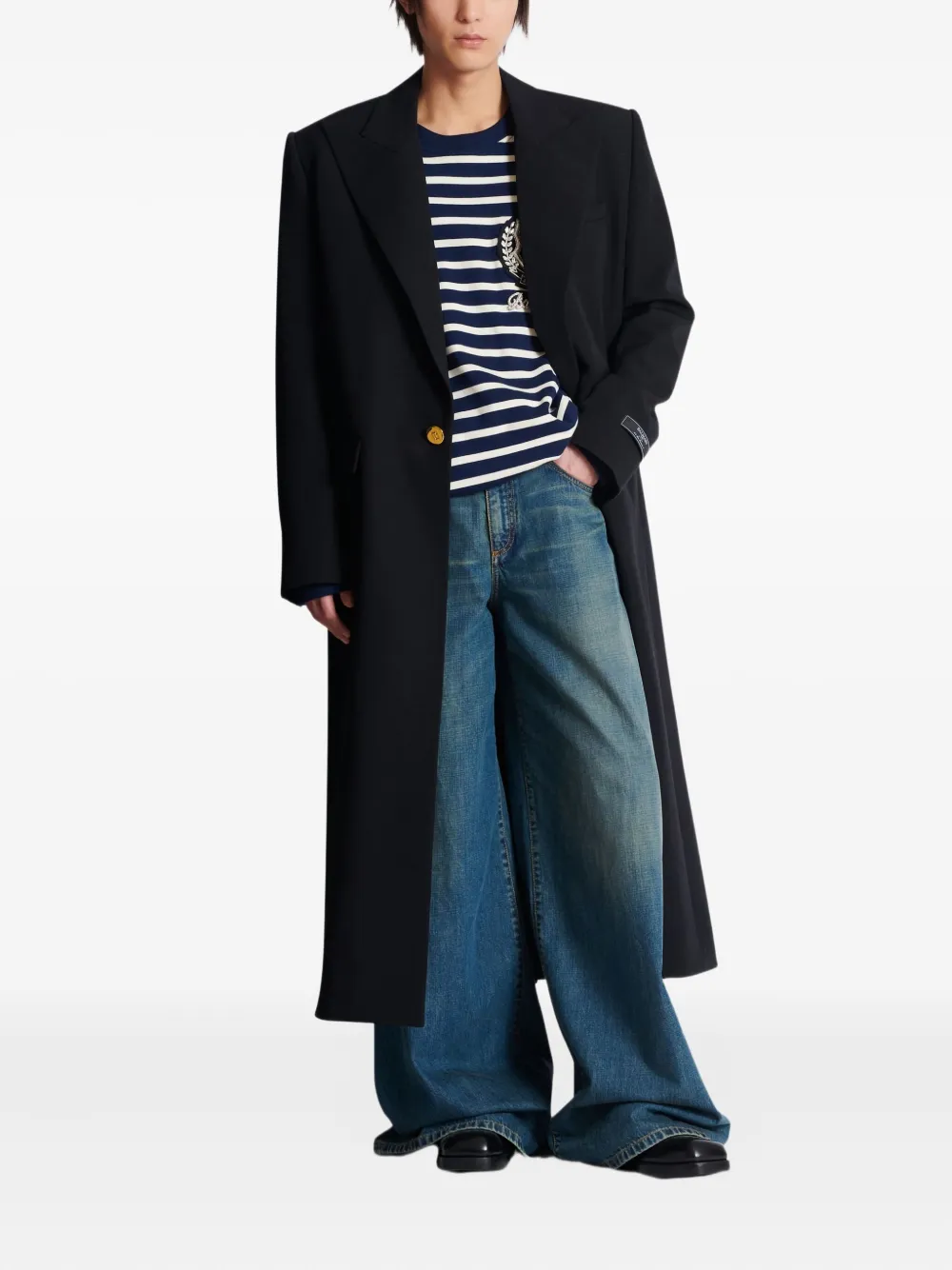 Balmain single-breasted coat | Single Breasted Coats | Image 2