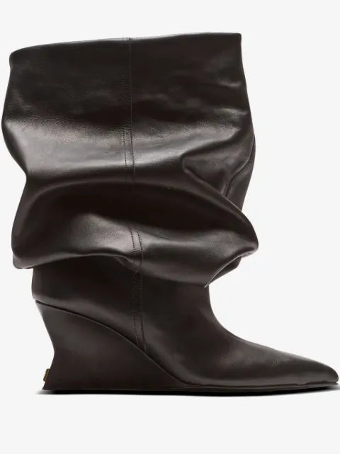 Balmain botines holgados con cuña