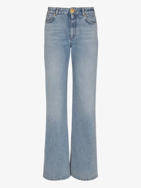 Balmain faded-wash jeans