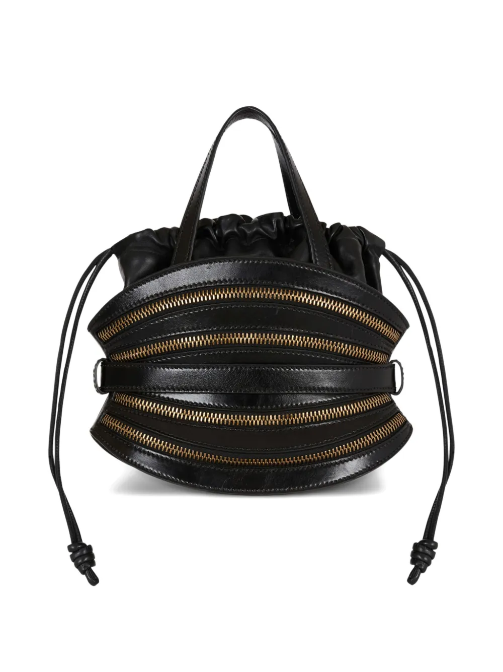 Balmain Shuffle Mini Embellished Leather Shoulder Bag In Black