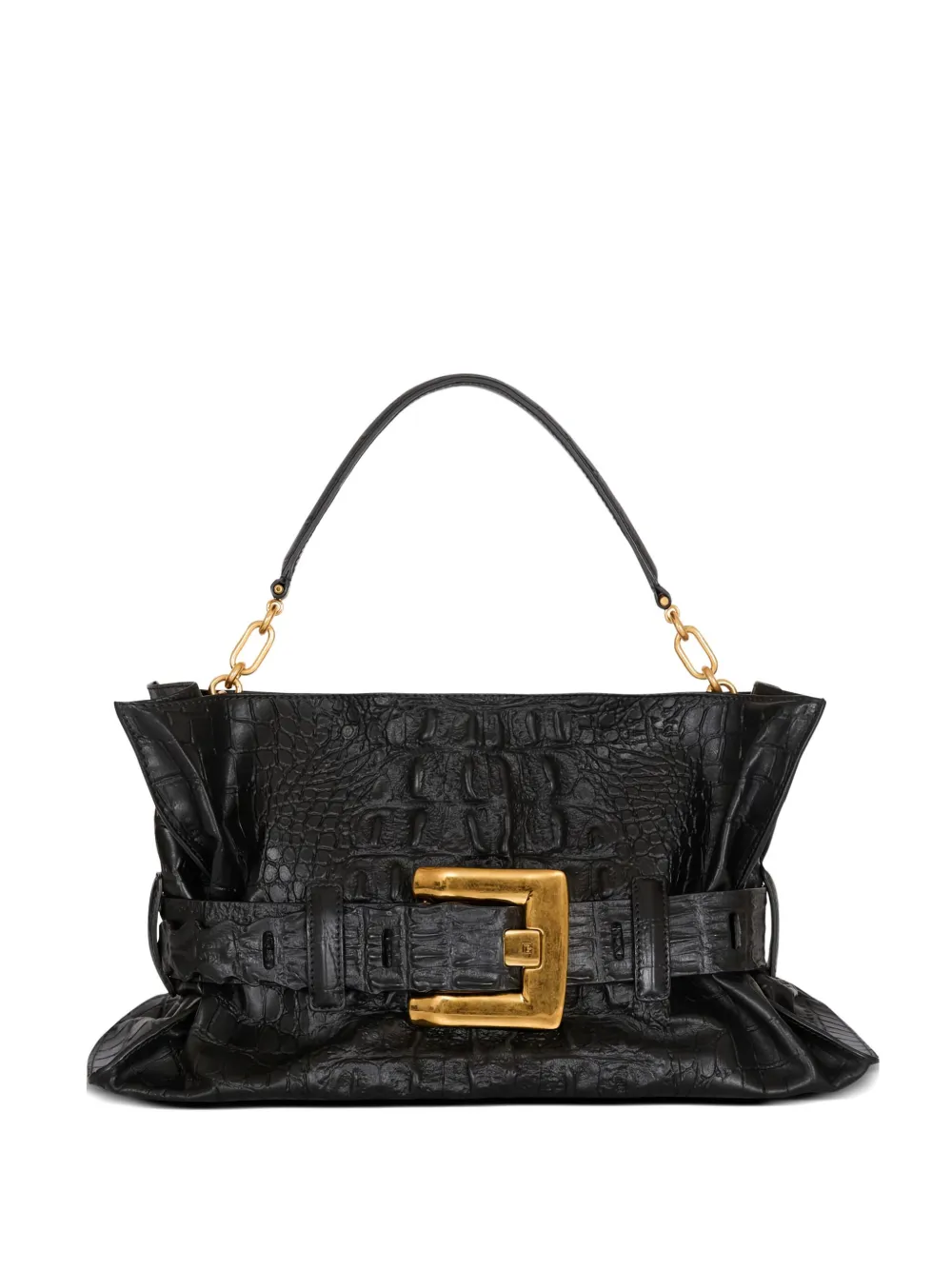 Balmain Borsa a spalla Anthem media - Nero