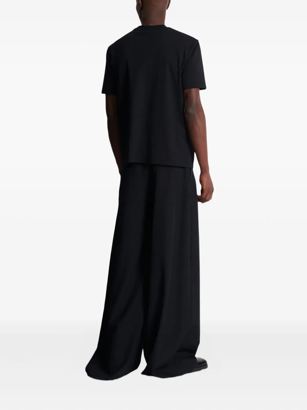 Balmain T-shirt met logoprint Zwart