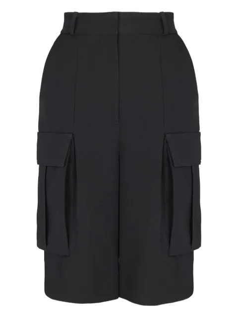 Balmain pleated cargo shorts