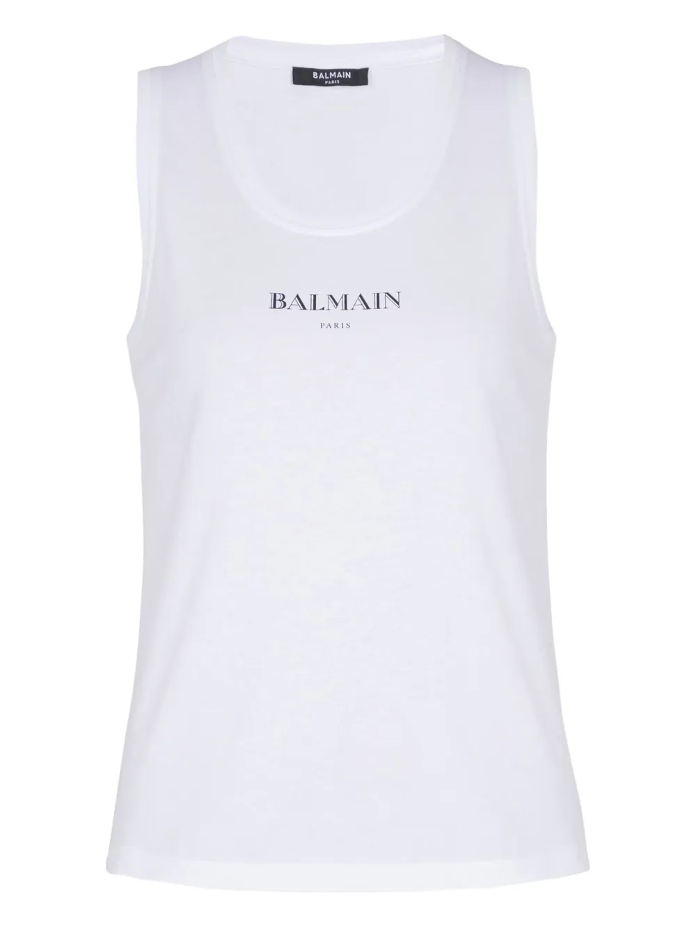 Balmain Tanktop met logoprint Wit