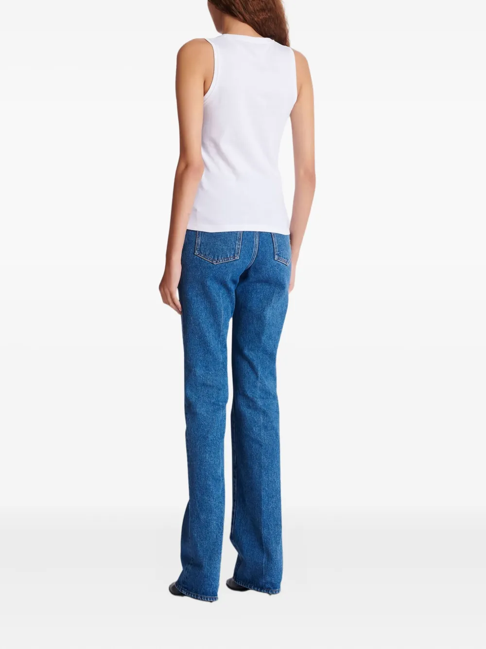 Balmain Tanktop met logoprint Wit