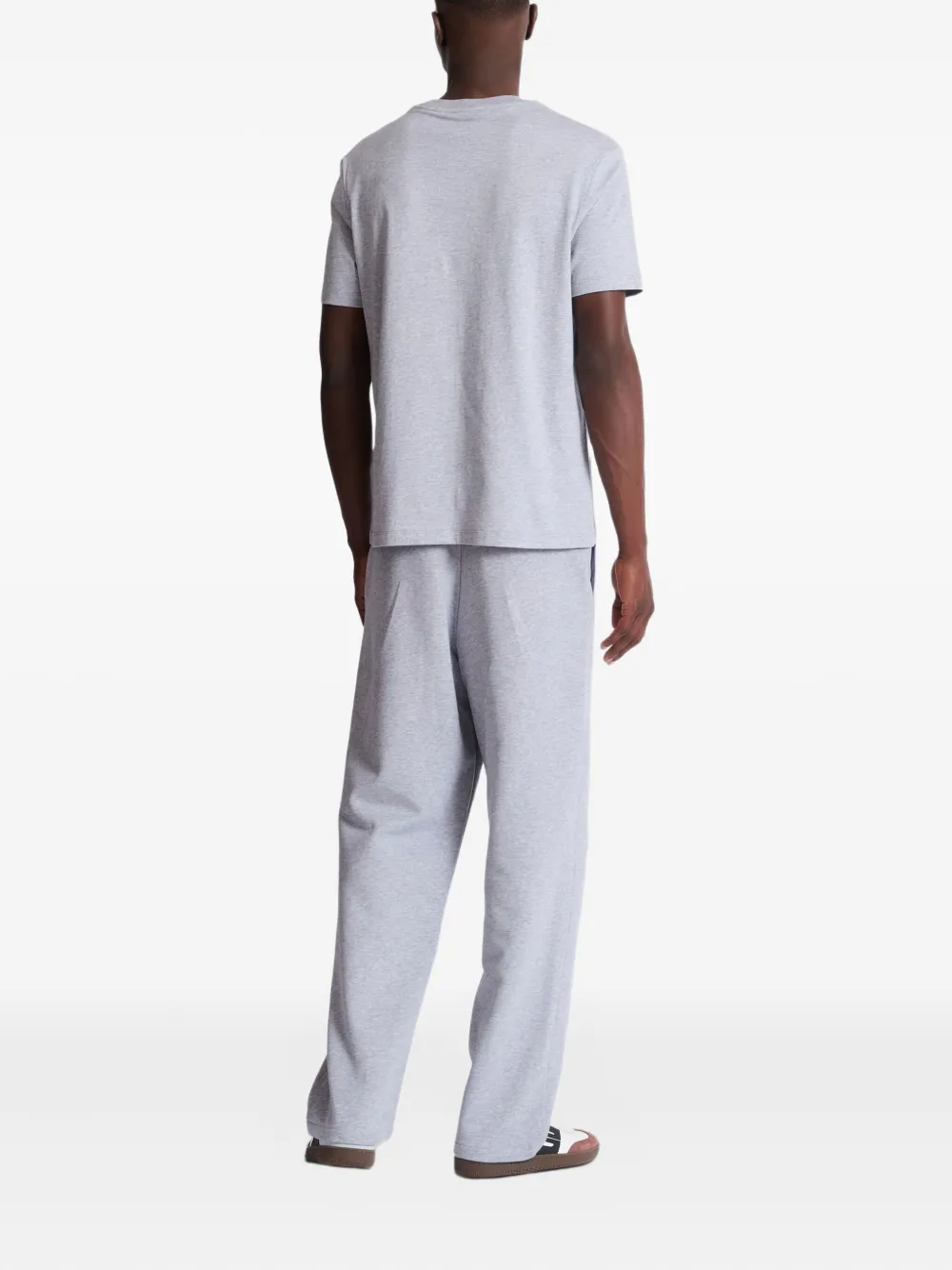 Balmain T-shirt met logoprint Grijs