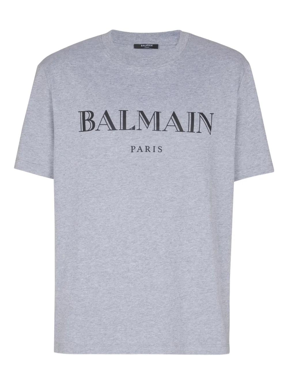 Balmain T-shirt met logoprint Grijs