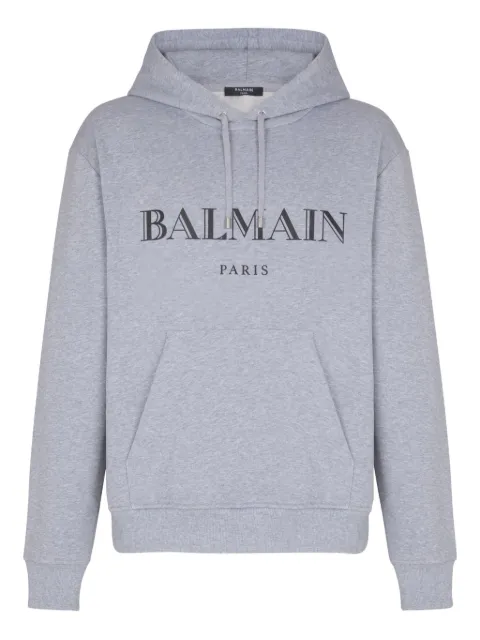 Balmain هودي بطبعة شعار الماركة