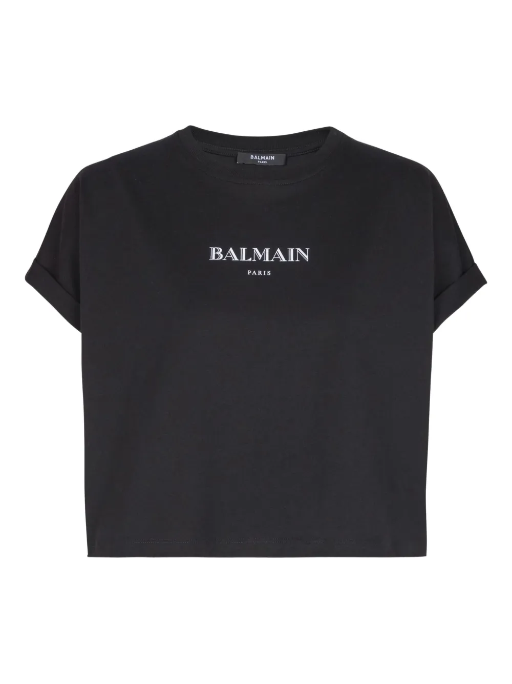 Balmain T-shirt met logoprint Zwart