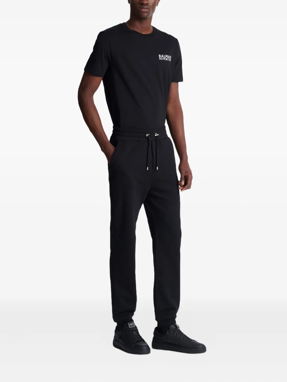 Balmain Trainingsbroek met trekkoordtaille Zwart