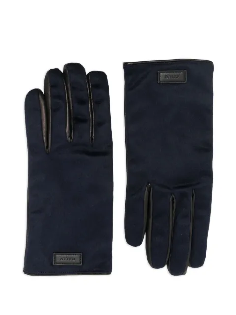 Bally leather gloves