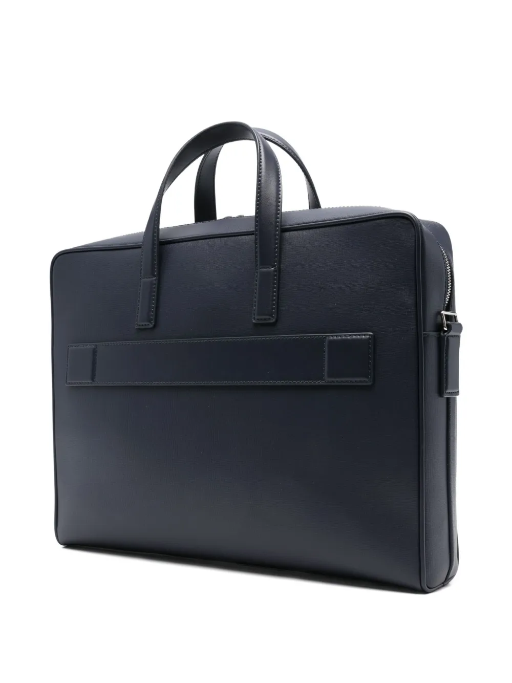 Bally Mythos triple-stripe briefcase - Blauw