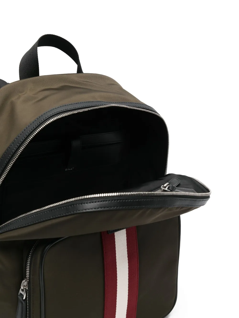 Bally Rugzak met streepdetail Groen