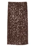 Pennyblack sequin-embellished skirt - Brown