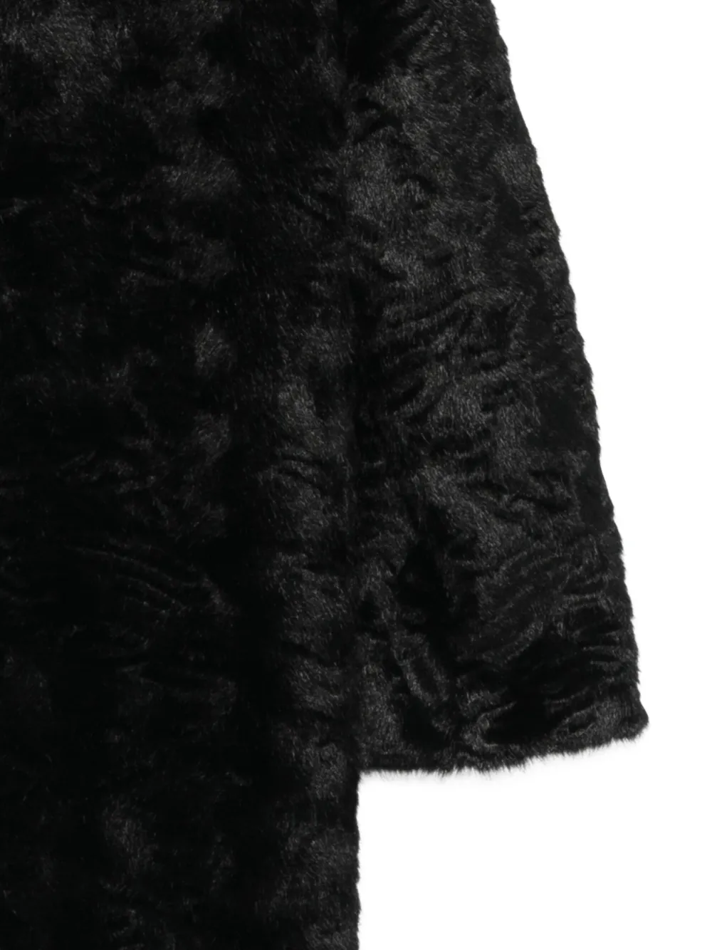 Pennyblack Alabama jas met hoge hals en textuur Zwart