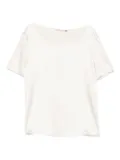 Pennyblack scoop-neck T-shirt - Neutrals