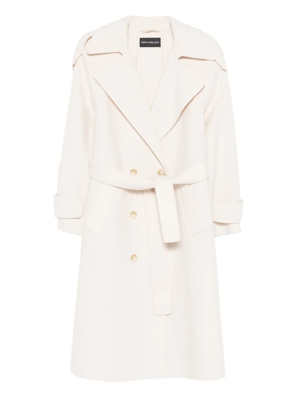 Pennyblack belted double-breasted coat | Neutrals | Image 1