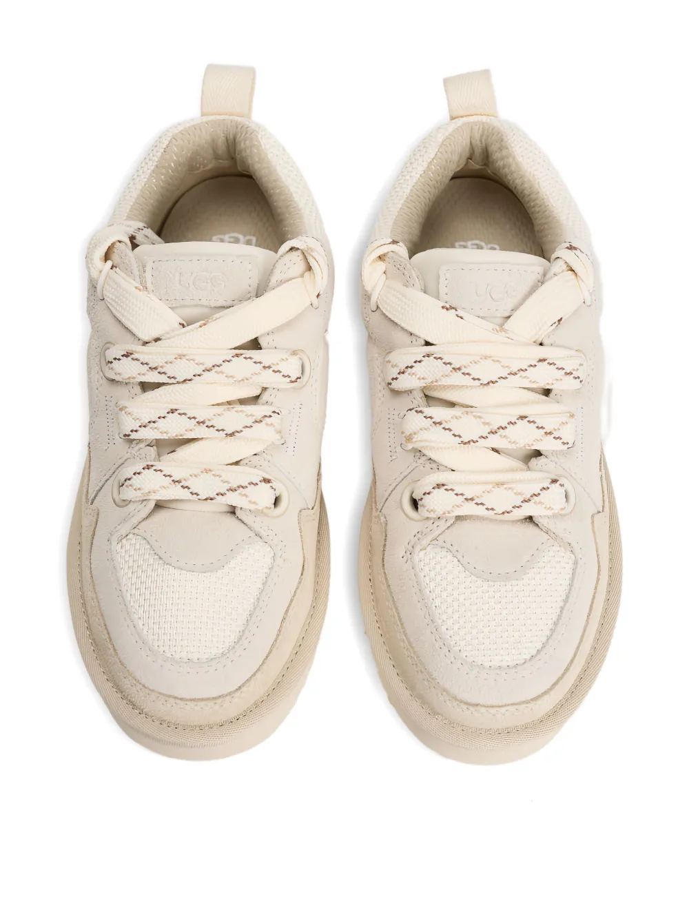 Ugg Lace-up Sneakers In Neutral