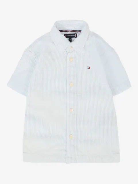 Tommy Hilfiger Junior camisa manga corta con rayas estampadas