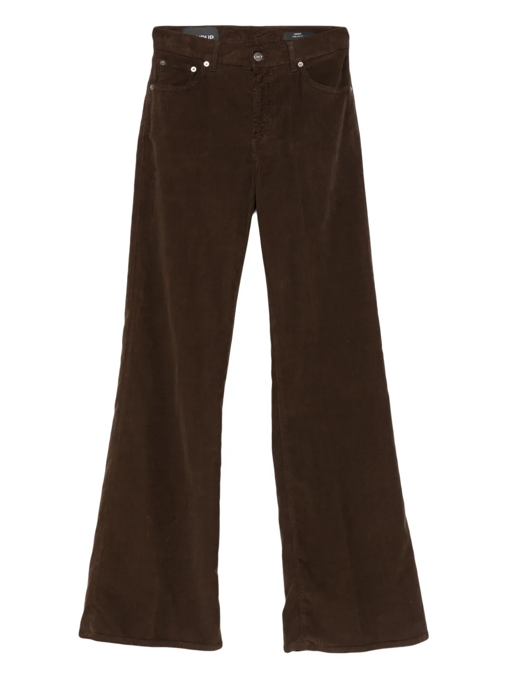 corduroy flared trousers