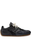 Axel Arigato leather panelled lace-up sneakers - Black