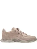 Axel Arigato suede panelled lace-up sneakers - Pink