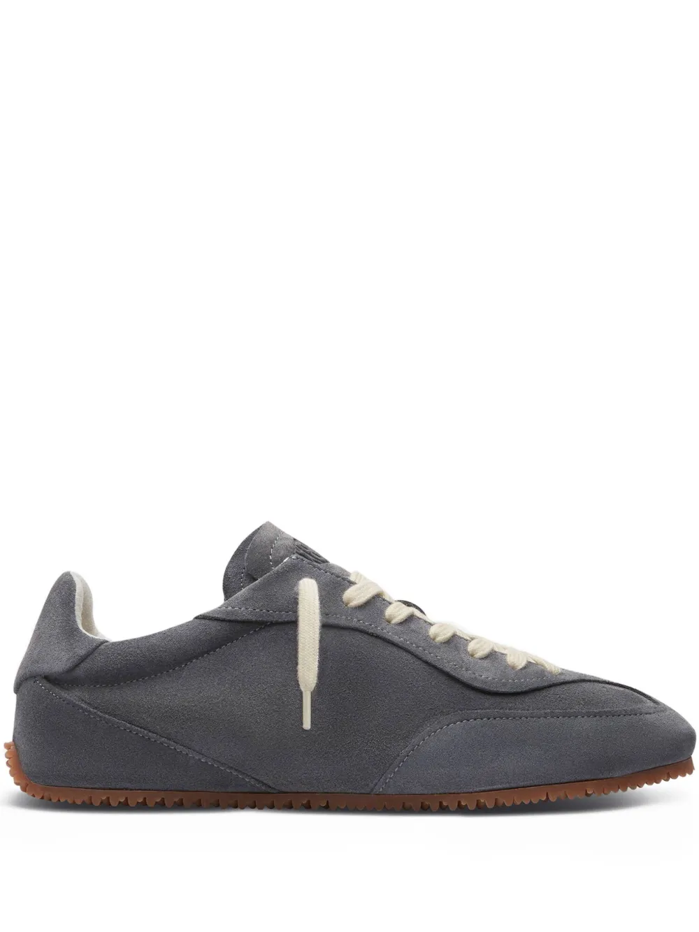 suede lace-up sneakers