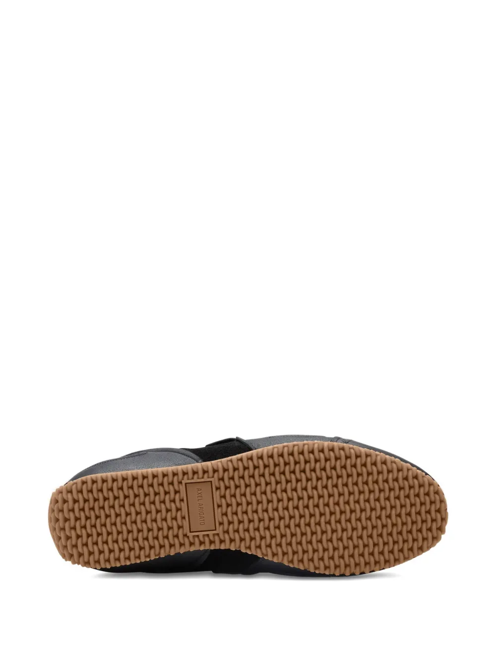 Axel Arigato leather panelled lace-up sneakers Black