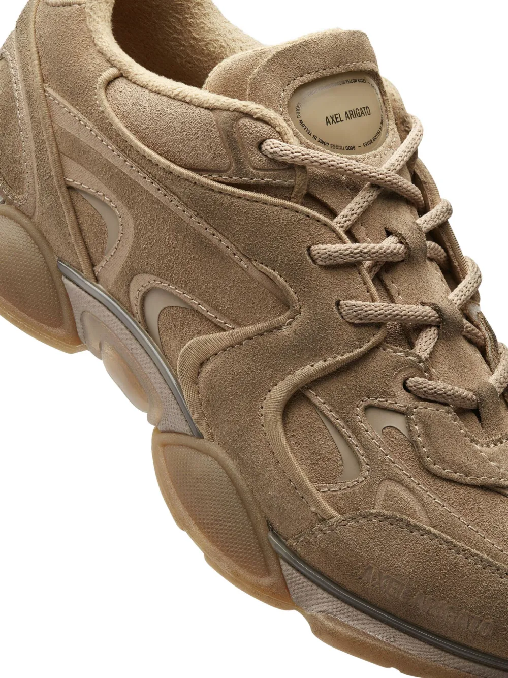 Axel Arigato Lace-up Sculpted Sneakers In Brown