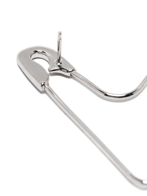 Jean Paul Gaultier Gaultier safety-pin Brooch | Silver