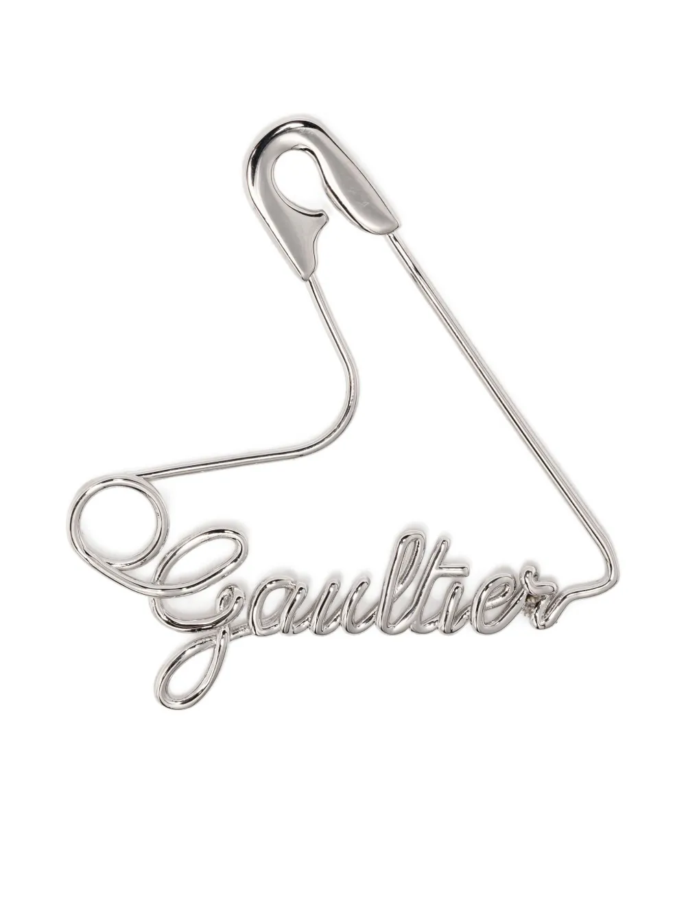 Jean Paul Gaultier gaultier safety-pin brooch | Silver | Image 1