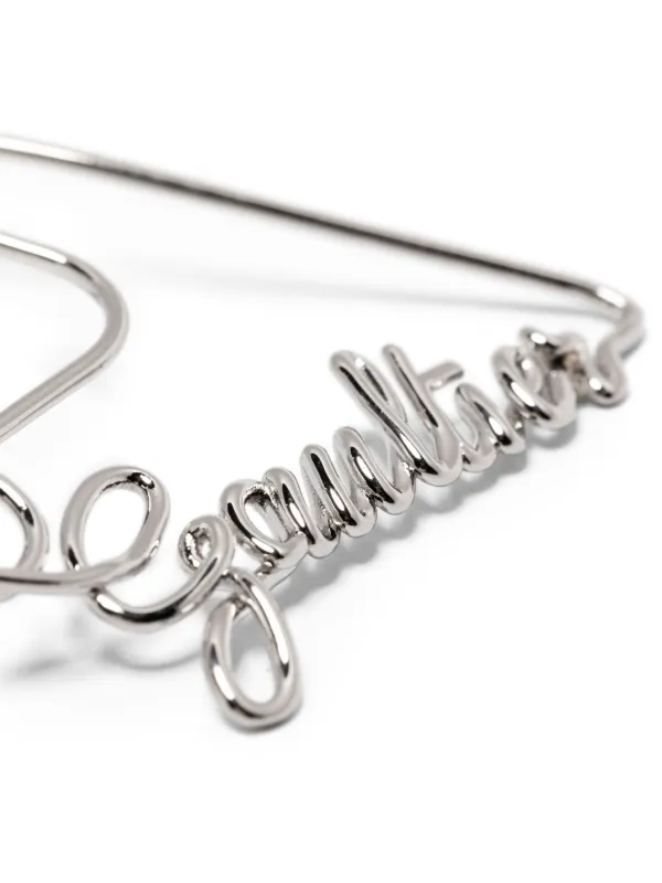 Jean Paul Gaultier Gaultier セーフティピン ブローチ | シルバー