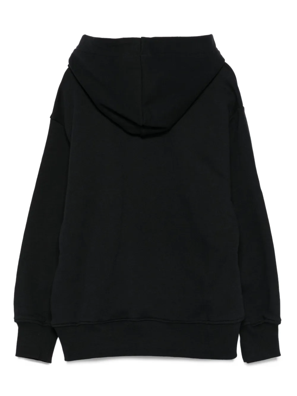 Msgm Logo-print Hoodie In Black