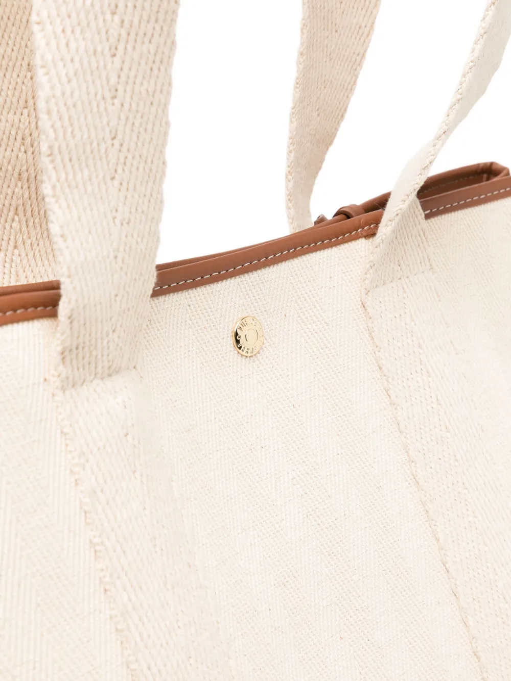 Rue De Verneuil Traversée grote shopper Beige