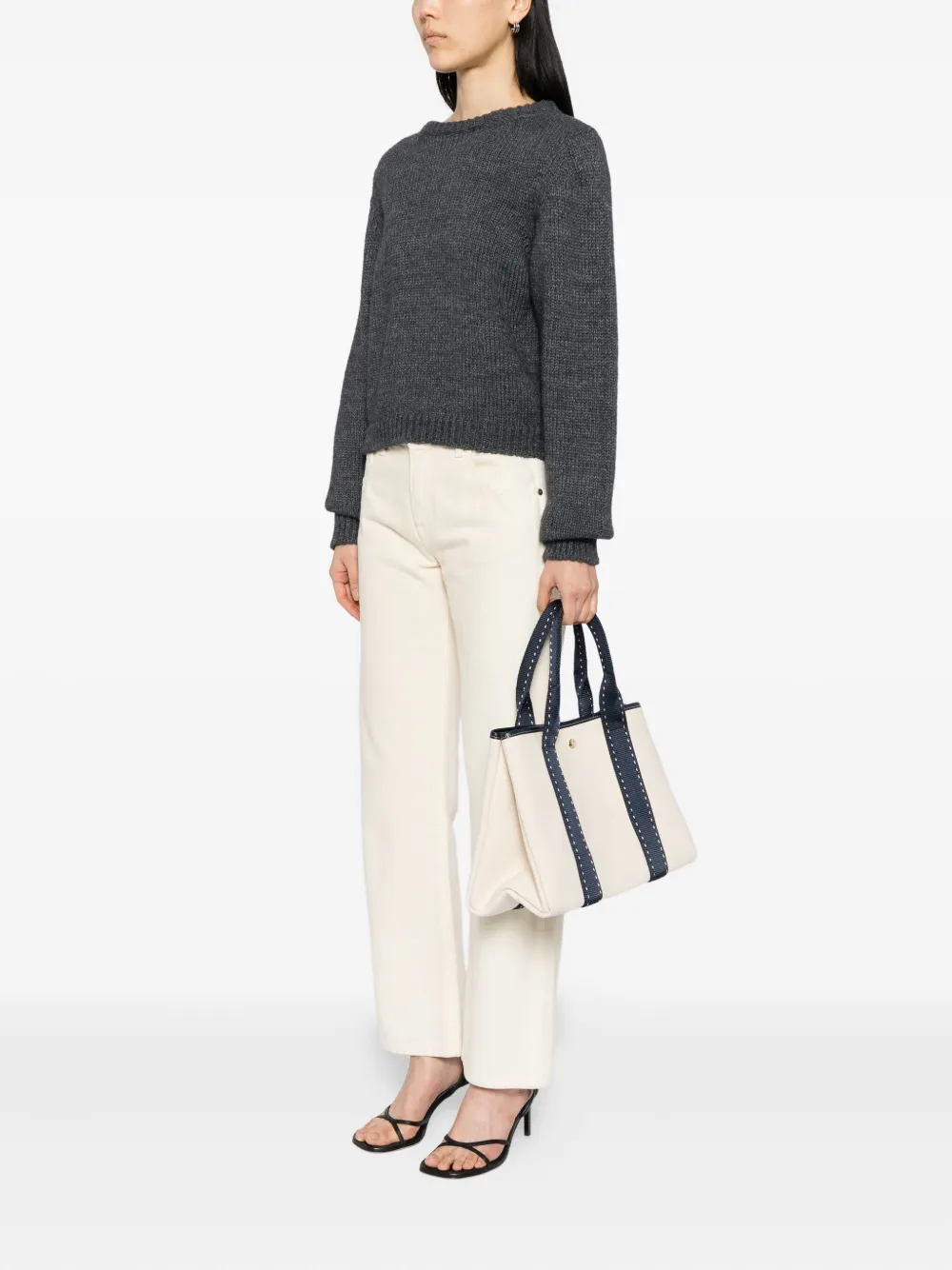 Rue De Verneuil Medium Traversée shopper - Beige