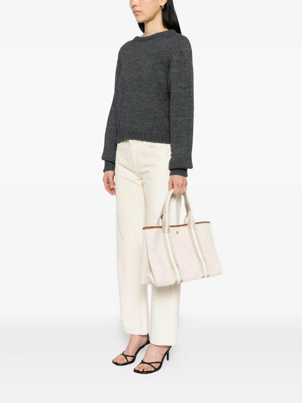 Rue De Verneuil Medium Traversée shopper - Beige