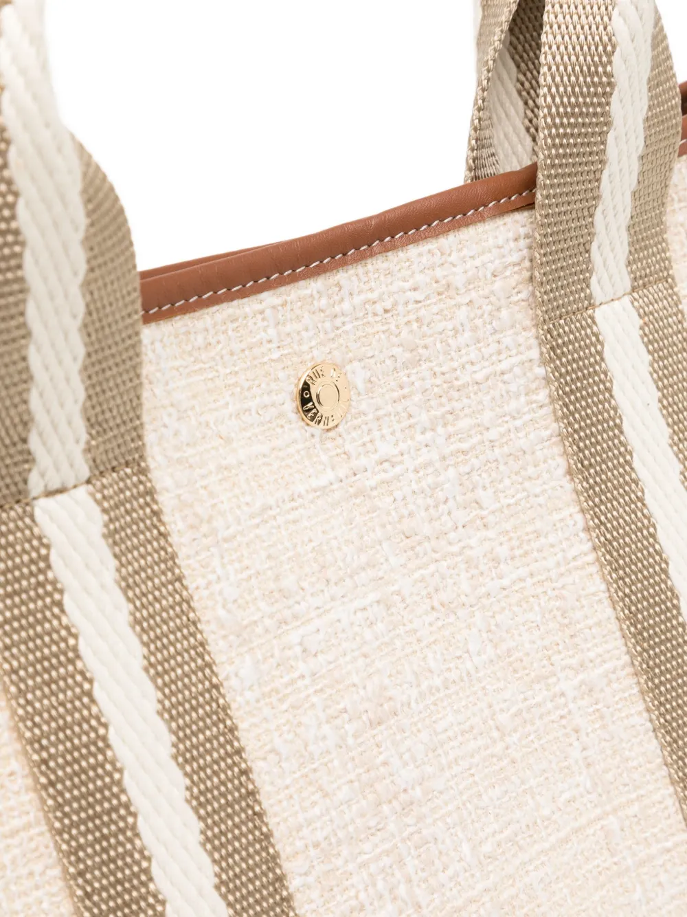 Rue De Verneuil Medium Traversée shopper Beige