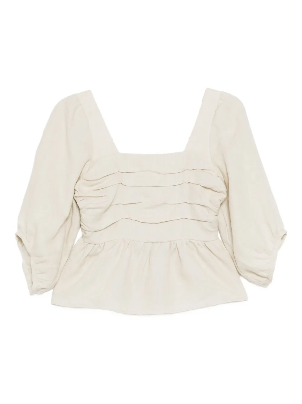 casa raki Idra blouse - Toni neutri