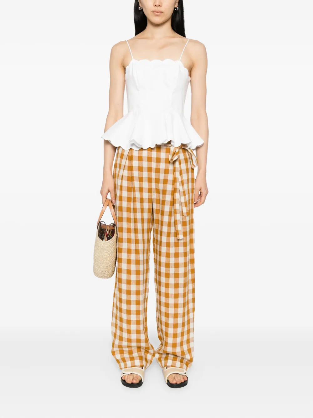 casa raki Tina trousers | Straight-Leg Pants | Image 2