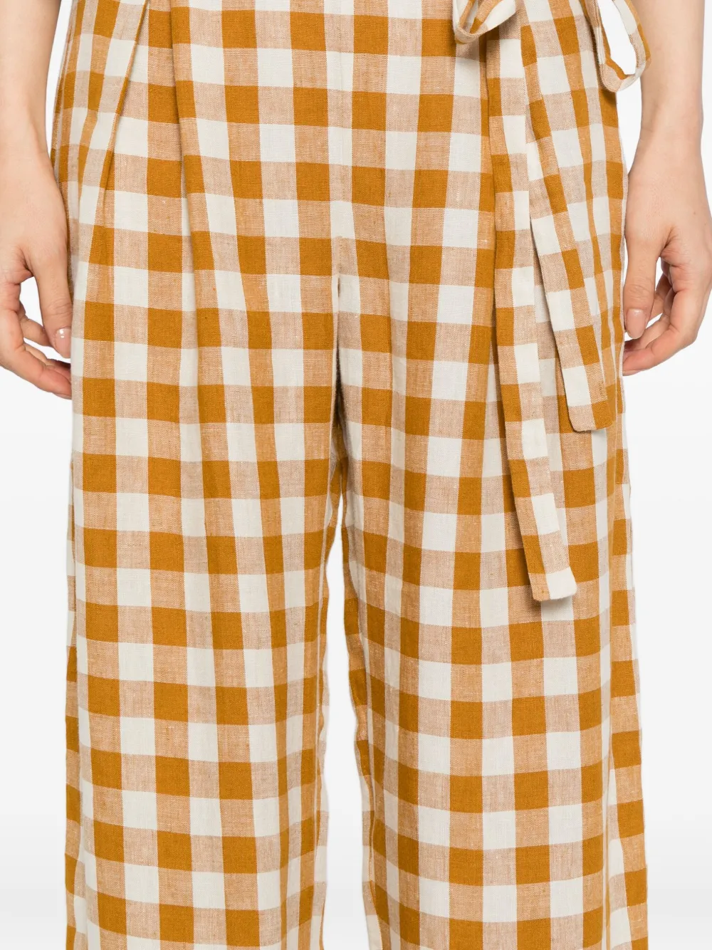 Casa Raki Tina Trousers In Brown