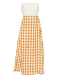 casa raki Penelope dress - Yellow