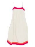 casa raki Vicky dress - Neutrals