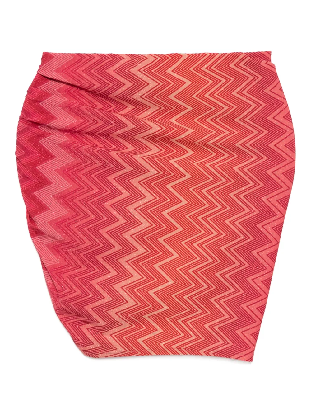 Missoni Z字形图案裹身式半身裙 | 沙滩罩衫 | Image 2