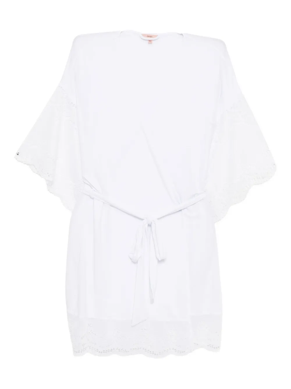 Eberjey Beatrix robe Wit