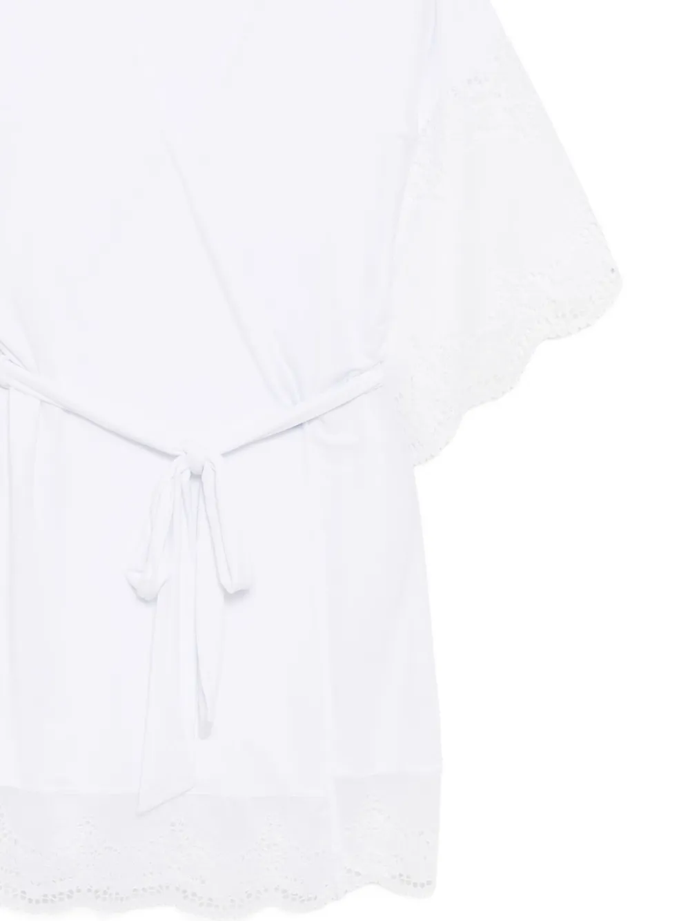 Eberjey Beatrix robe Wit
