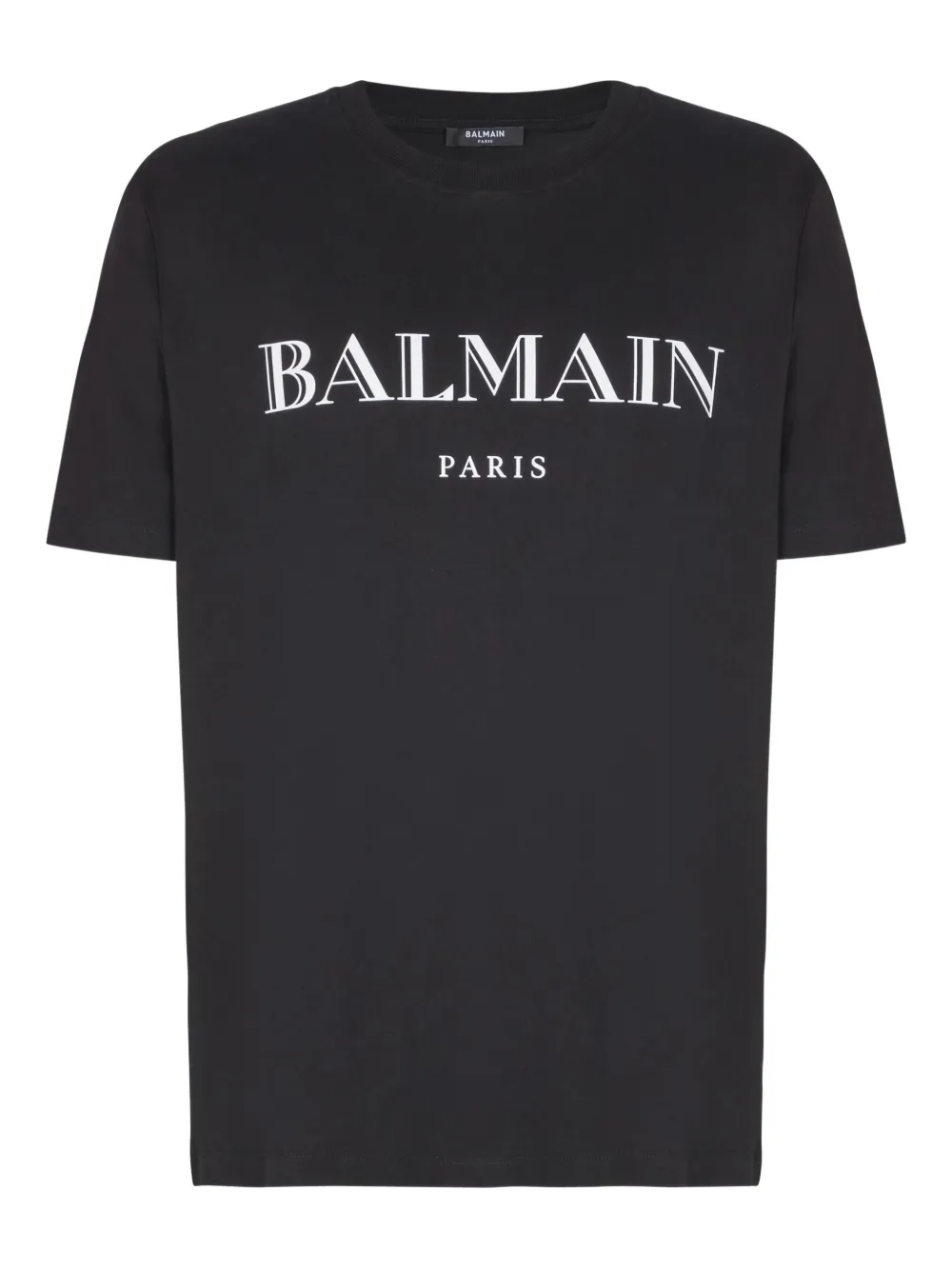 Balmain T-shirt met logoprint Zwart
