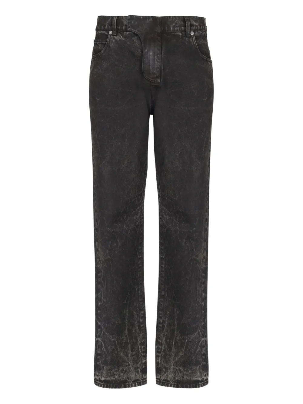 Balmain acid-wash jeans | Black | Image 1