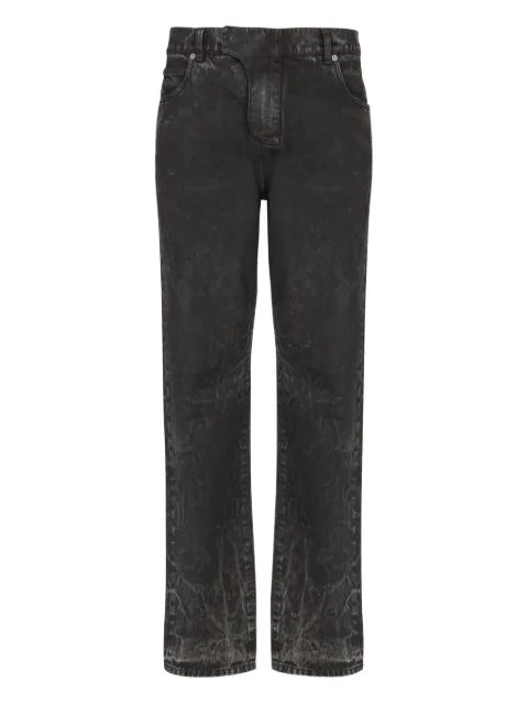 Balmain acid-wash jeans