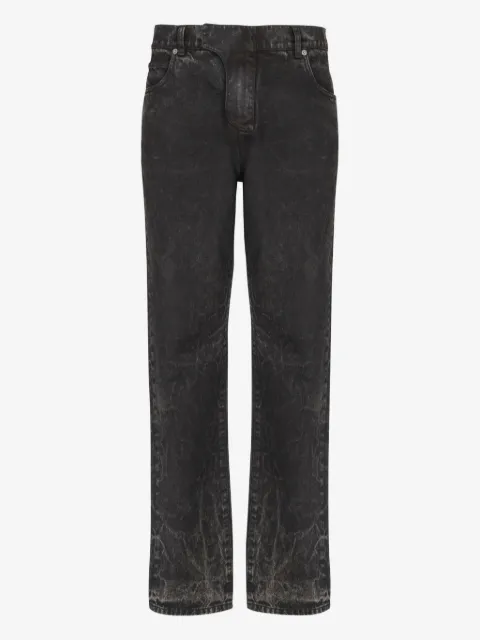 Balmain 애시드 워싱 진